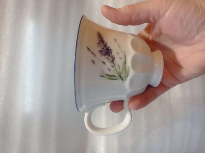 Фотография покупателя товара Кружка керамическая «Прованс», 300 мл, Dolce Ceramo - Фото 3