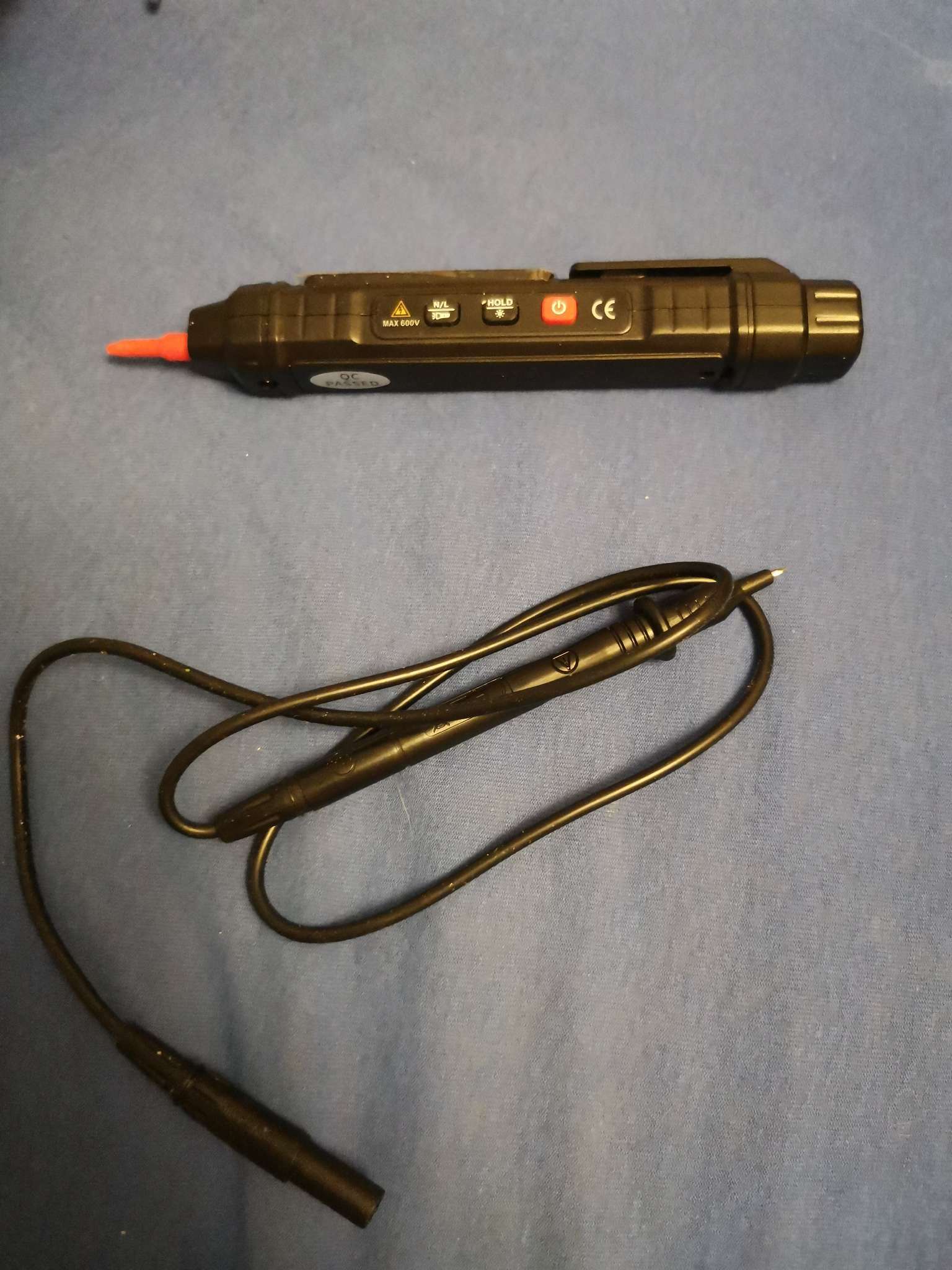 Фотография покупателя товара Мультиметр цифровой ТУНДРА, бесконтактный автоматический, дисплей с подсветкой - Фото 1