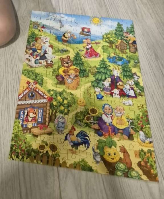 Фотография покупателя товара Пазл детский «Сказки», 160 элементов - Фото 1