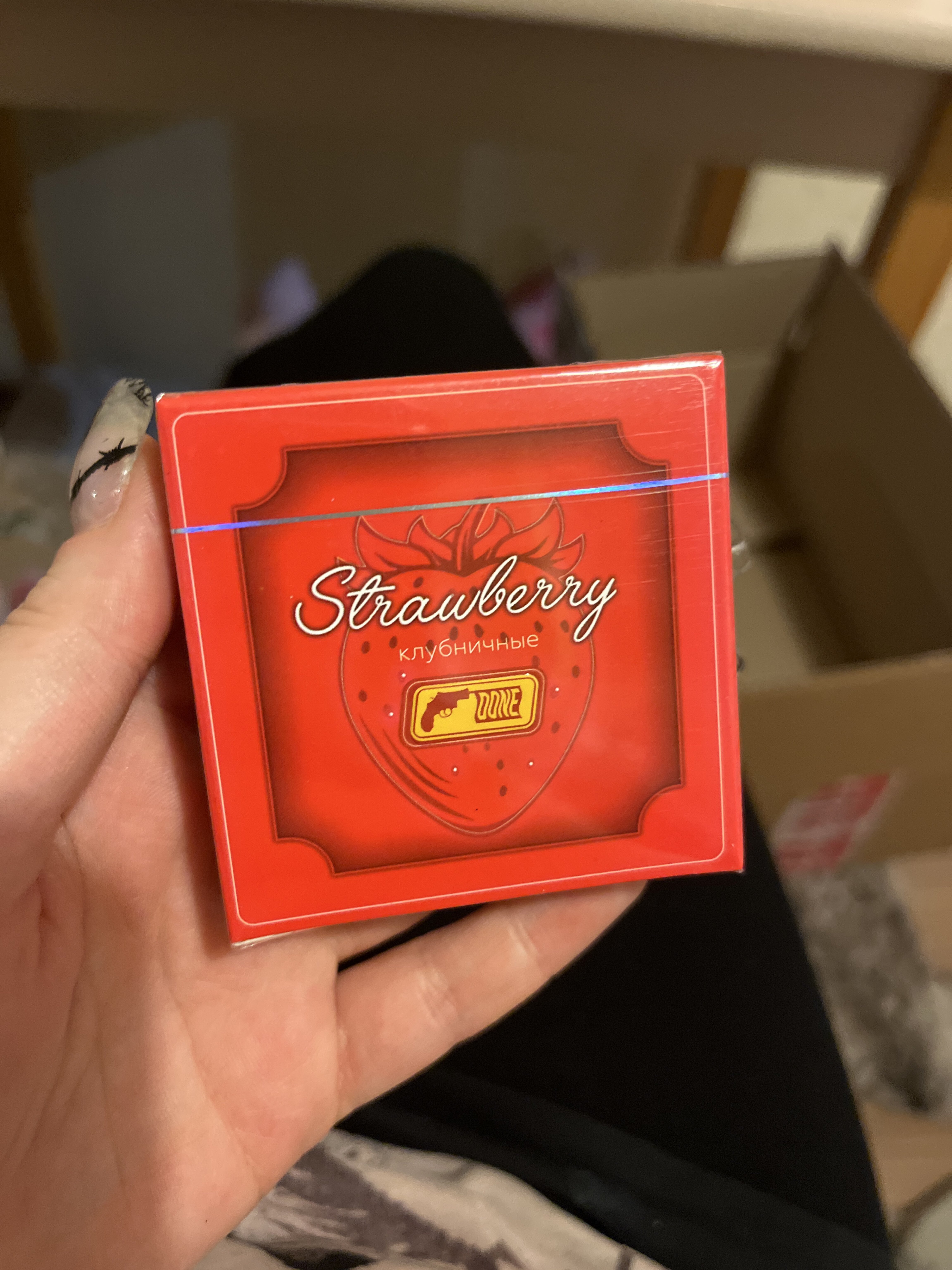 Фотография покупателя товара Презервативы с клубничным ароматом, 12 шт. - Фото 1