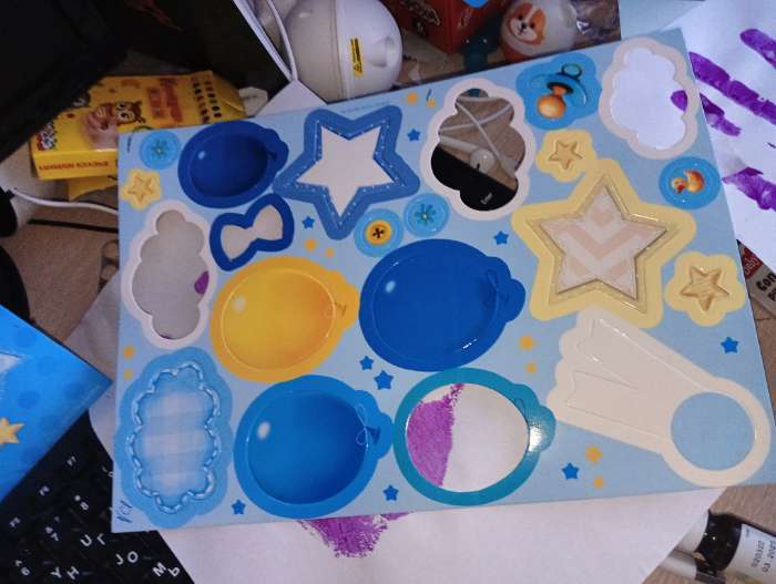 Фотография покупателя товара Детский отпечаток ручки с пожеланиями для мальчика, МИКС - Фото 4