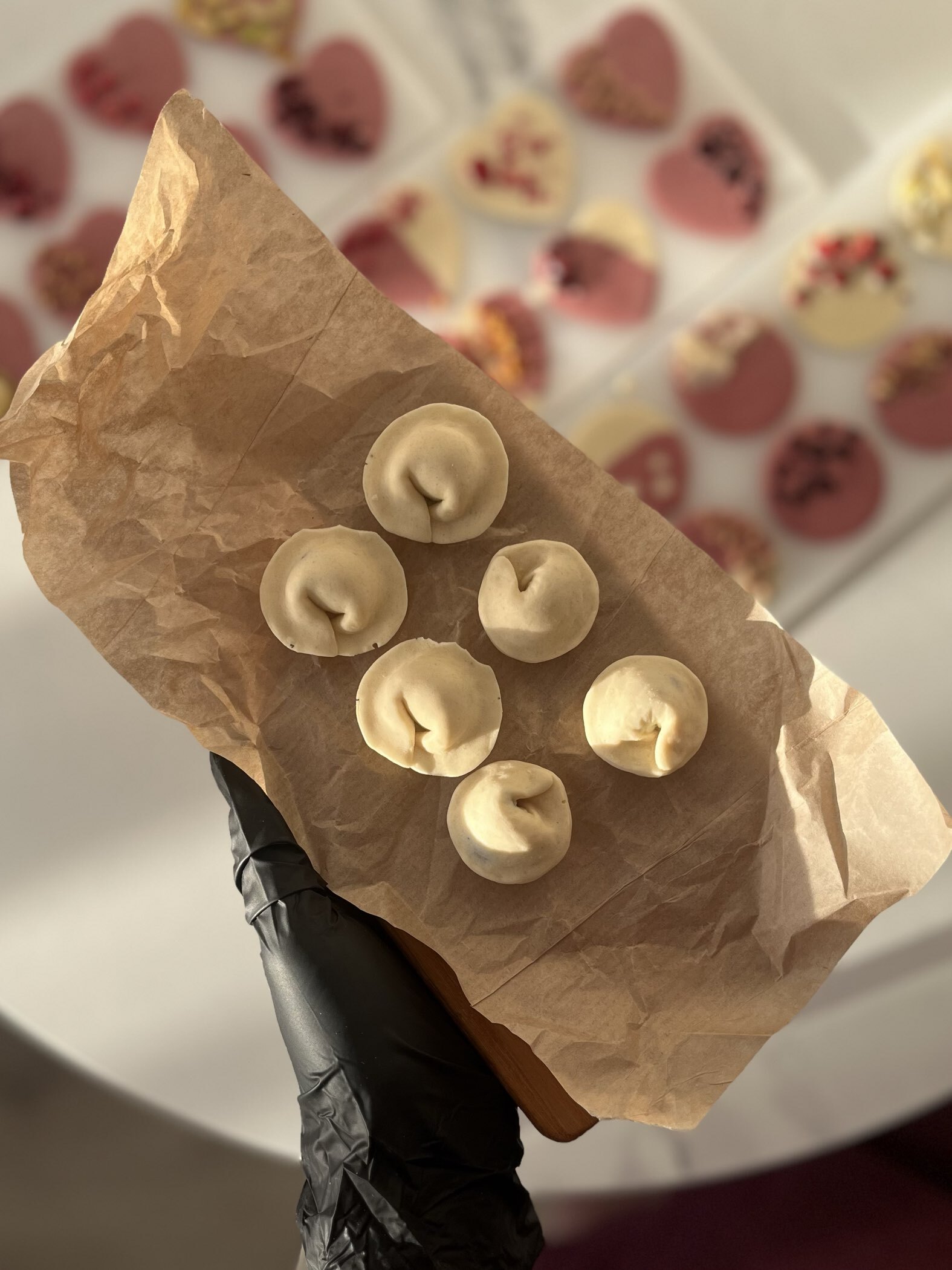 Фотография покупателя товара Молд силиконовый «Пельмени» 8×8×2.4 см - Фото 5