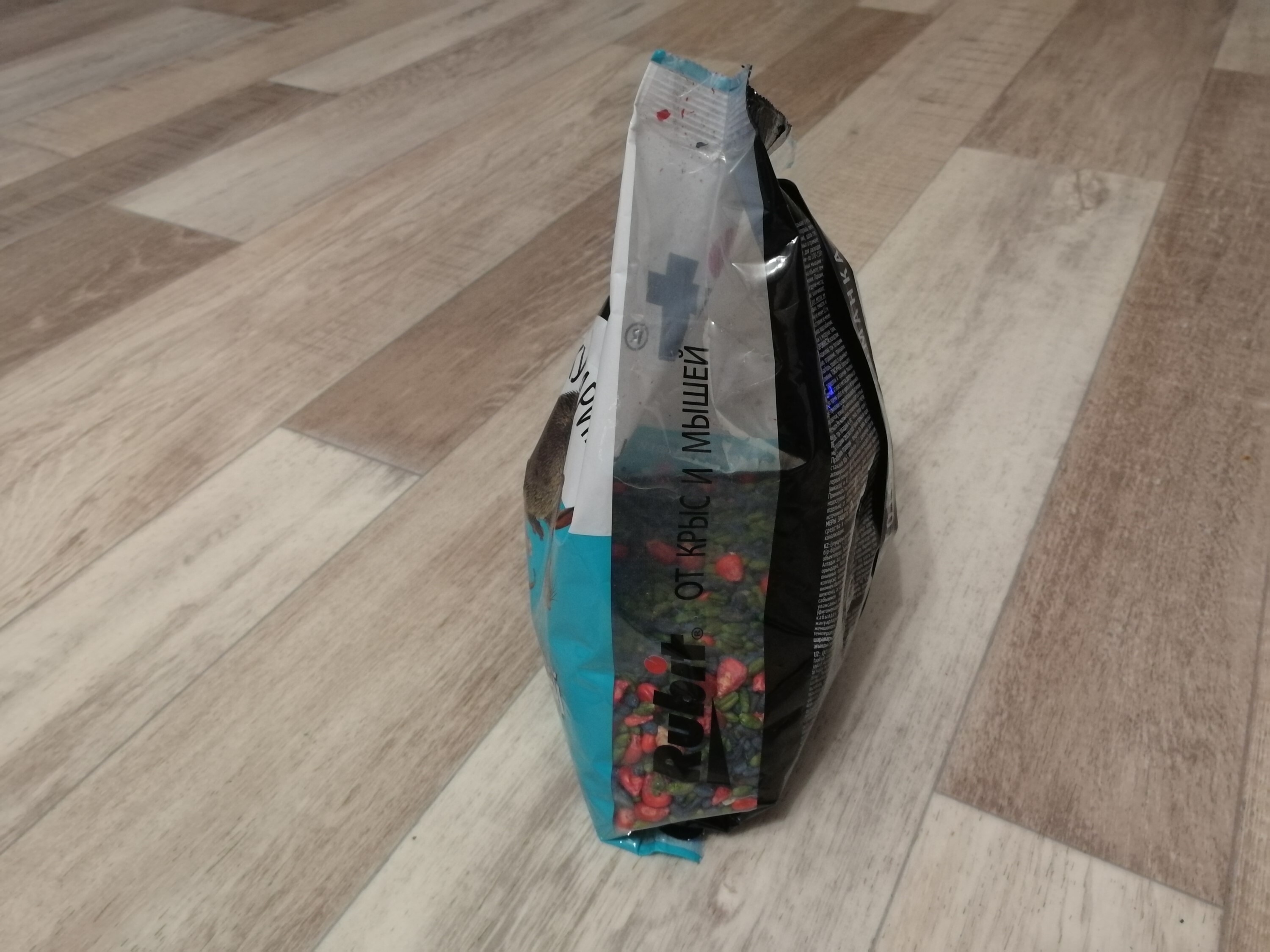 Фотография покупателя товара Зерновая смесь от крыс и мышей, Rubit Зоокумарин+, 400 г - Фото 2