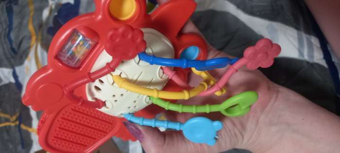 Фотография покупателя товара Развивающая игрушка «Динозаврик», цвет зелёный - Фото 5