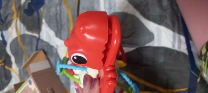 Фотография покупателя товара Развивающая игрушка «Динозаврик», цвет зелёный - Фото 7