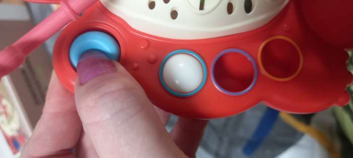 Фотография покупателя товара Развивающая игрушка «Динозаврик», цвет зелёный - Фото 8