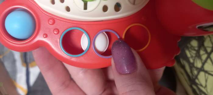 Фотография покупателя товара Развивающая игрушка «Динозаврик», цвет зелёный - Фото 9