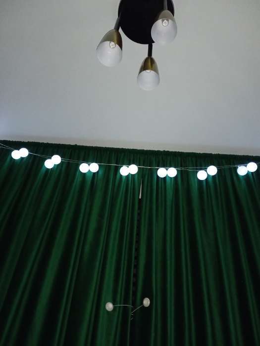 Фотография покупателя товара Гирлянда - нить, 5 м с насадками «Клубки летние», IP20, прозрачная нить, 20 LED, свечение тёплое белое, 220 В - Фото 12