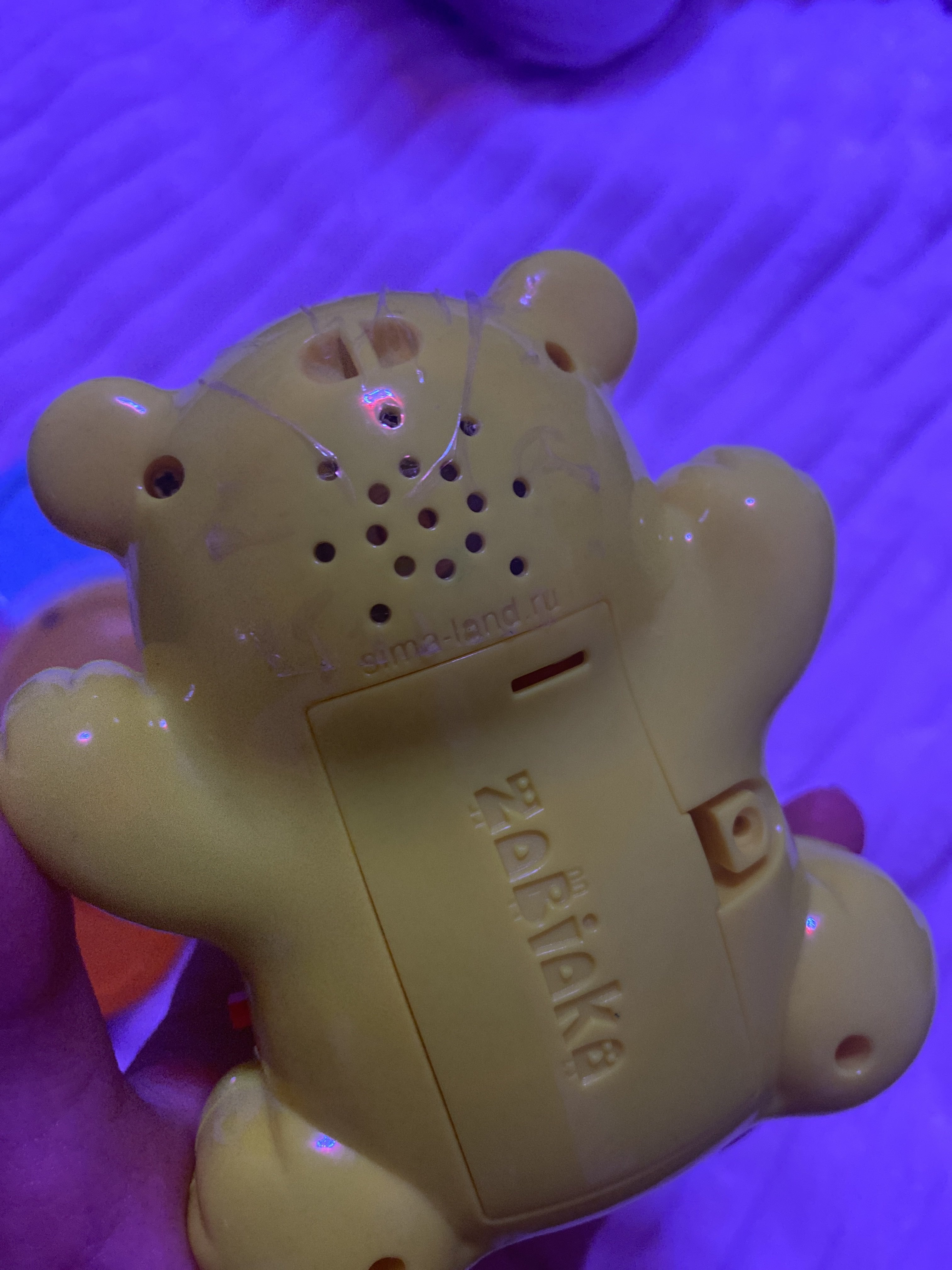 Фотография покупателя товара Музыкальная игрушка «Медвежонок», световые и звуковые эффекты - Фото 1