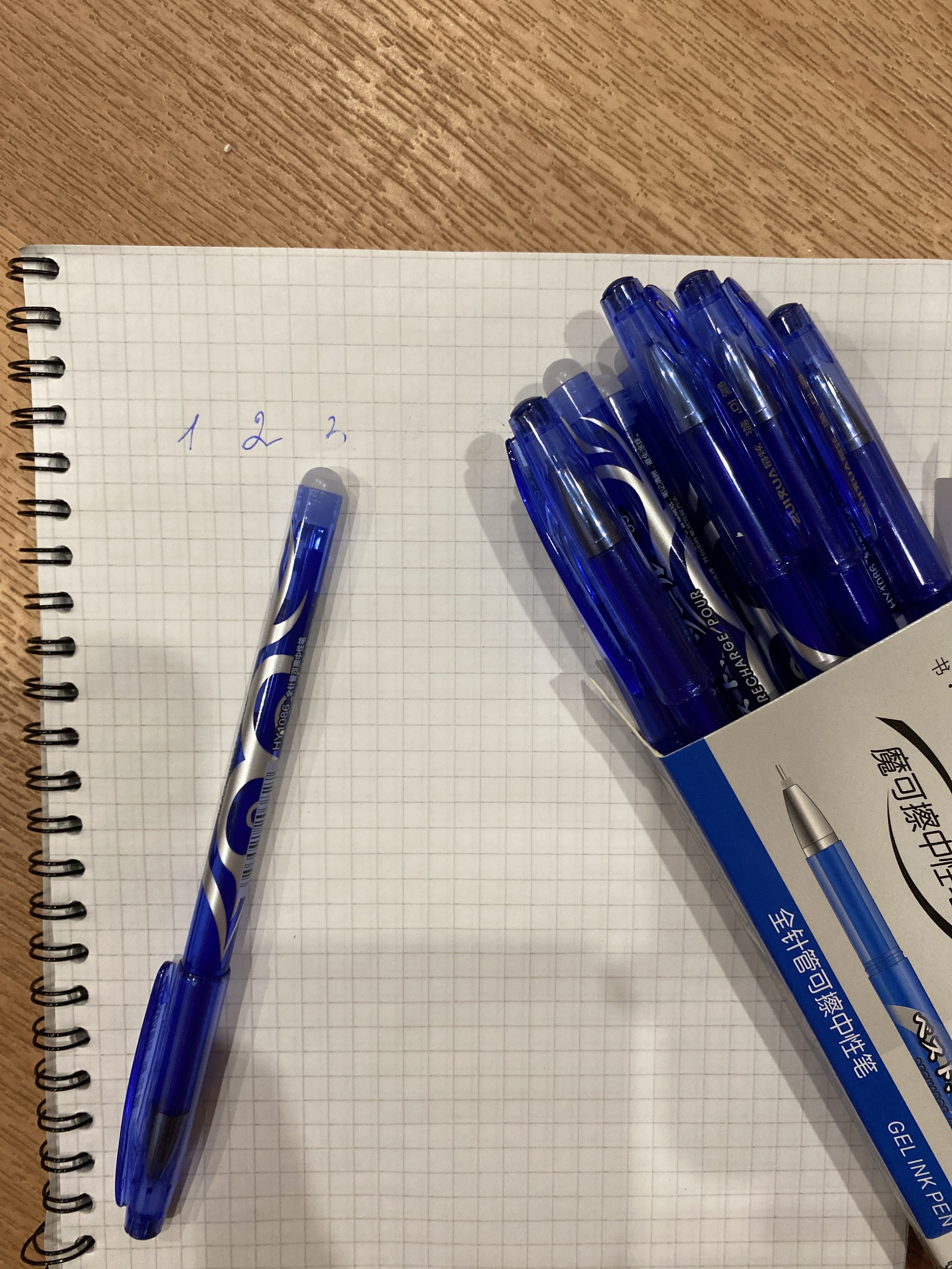 Фотография покупателя товара Ручка гелевая со стираемыми чернилами 0,5 мм, стержень синий, корпус синий тонированный - Фото 1