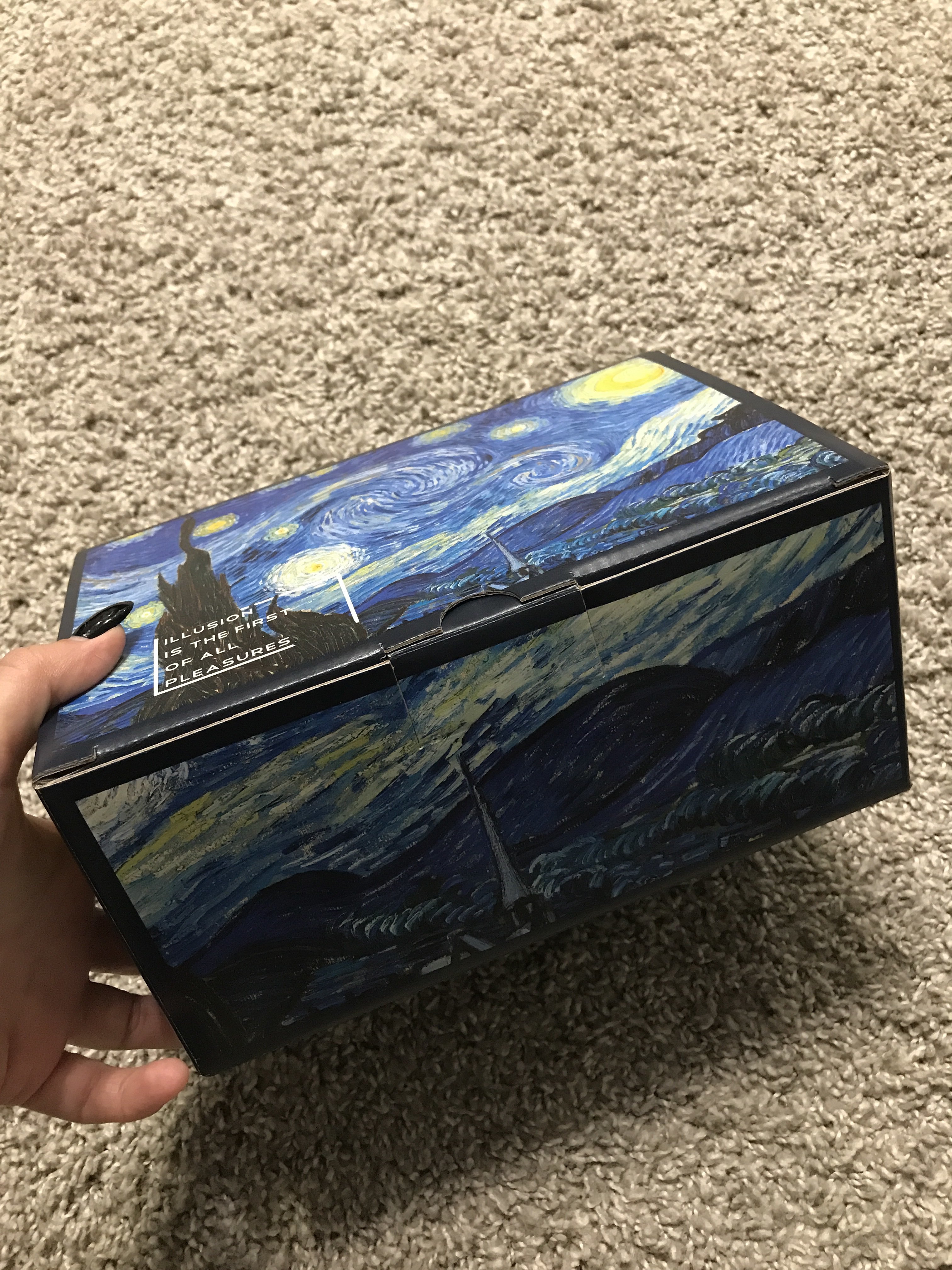 Фотография покупателя товара Коробка‒пенал, упаковка подарочная, «Ван Гог», 22 х 15 х 10 см - Фото 2