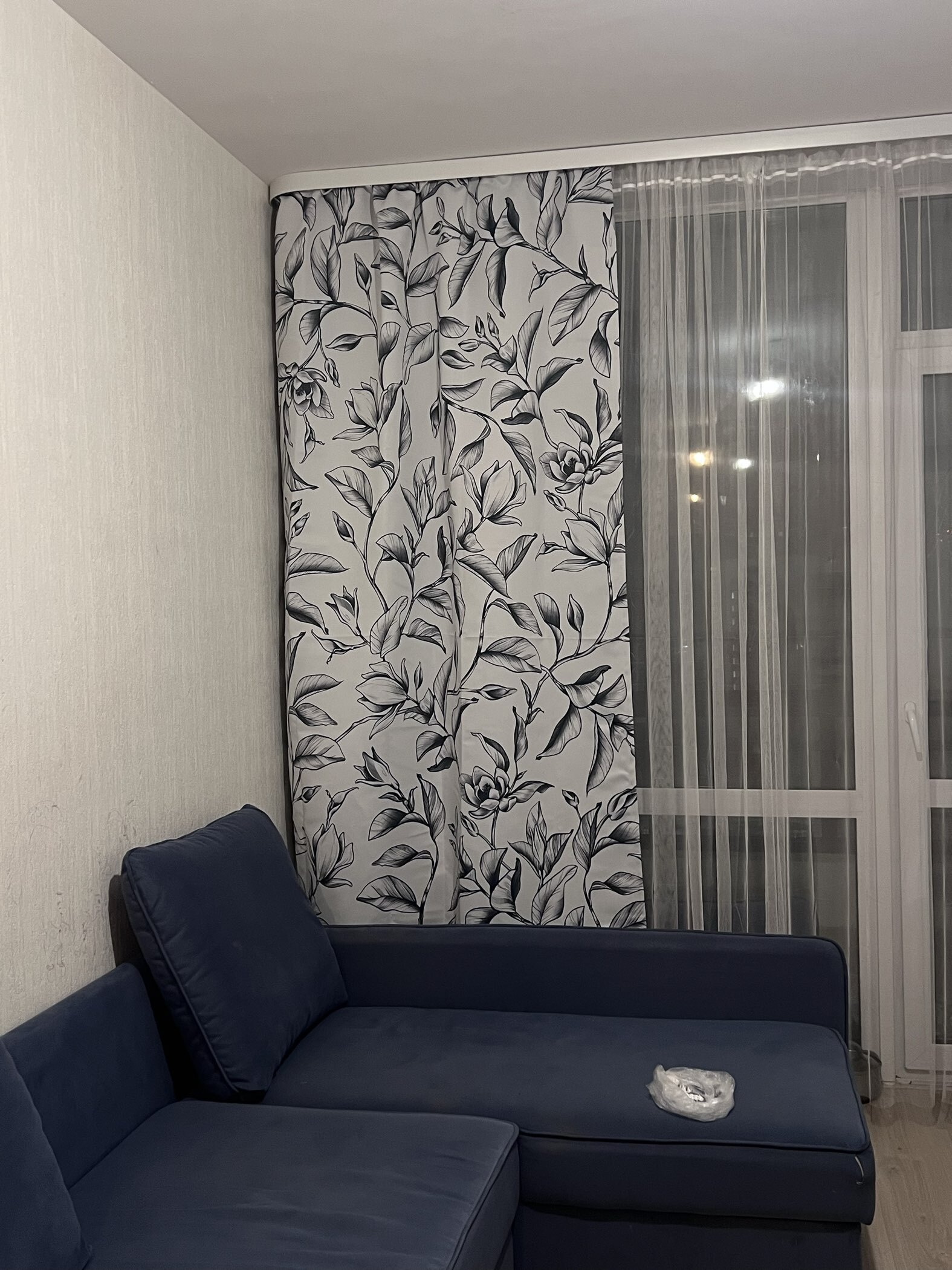 Фотография покупателя товара Штора "Этель" Magnolia. 145*260 см, 100% п/э, блэкаут - Фото 1