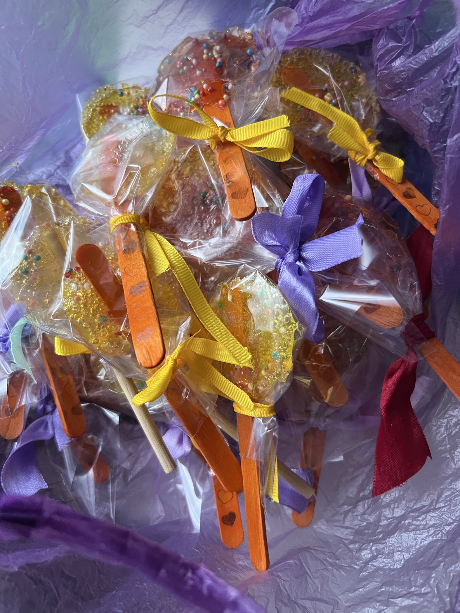 Фотография покупателя товара Палочки для мороженого деревянные «Фрукты», набор 50 шт., 11.4×1 см - Фото 1