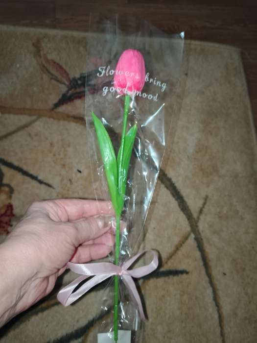 Фотография покупателя товара Мыльный тюльпан, розовый - Фото 1