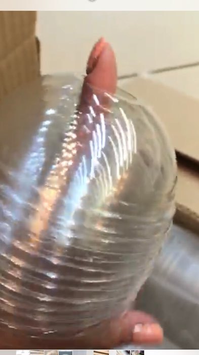 Фотография покупателя товара Крышка пластиковая одноразовая ПЭТ, купольная, без отверстия d=9,5 см, цвет прозрачный - Фото 12