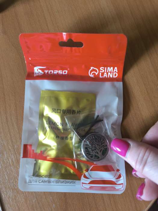 Фотография покупателя товара Ароматизатор в дефлектор TORSO, денежное дерево, лимон - Фото 1