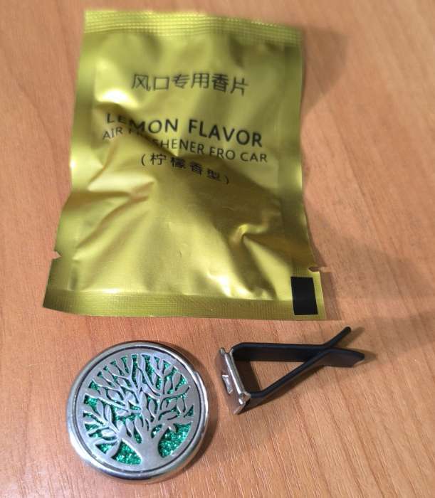 Фотография покупателя товара Ароматизатор в дефлектор TORSO, денежное дерево, лимон - Фото 2