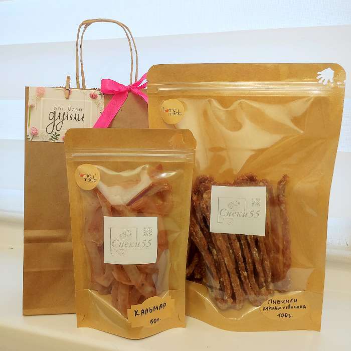 Фотография покупателя товара Пакет крафт, без печати, 45×18×35 см 70 г/м² - Фото 2