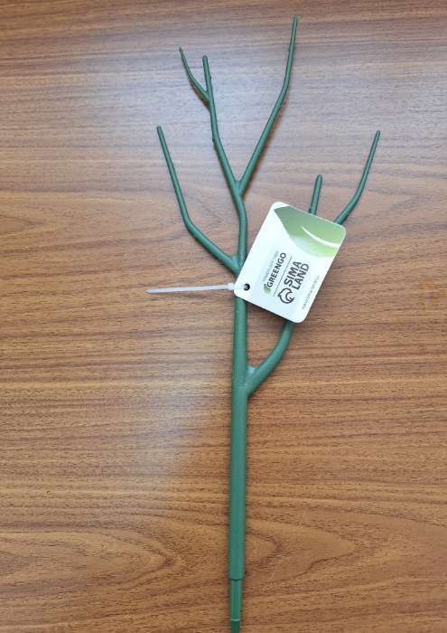 Фотография покупателя товара Шпалера-лесенка «Дерево», 43×15 см, пластик, зеленая, Greengo - Фото 1