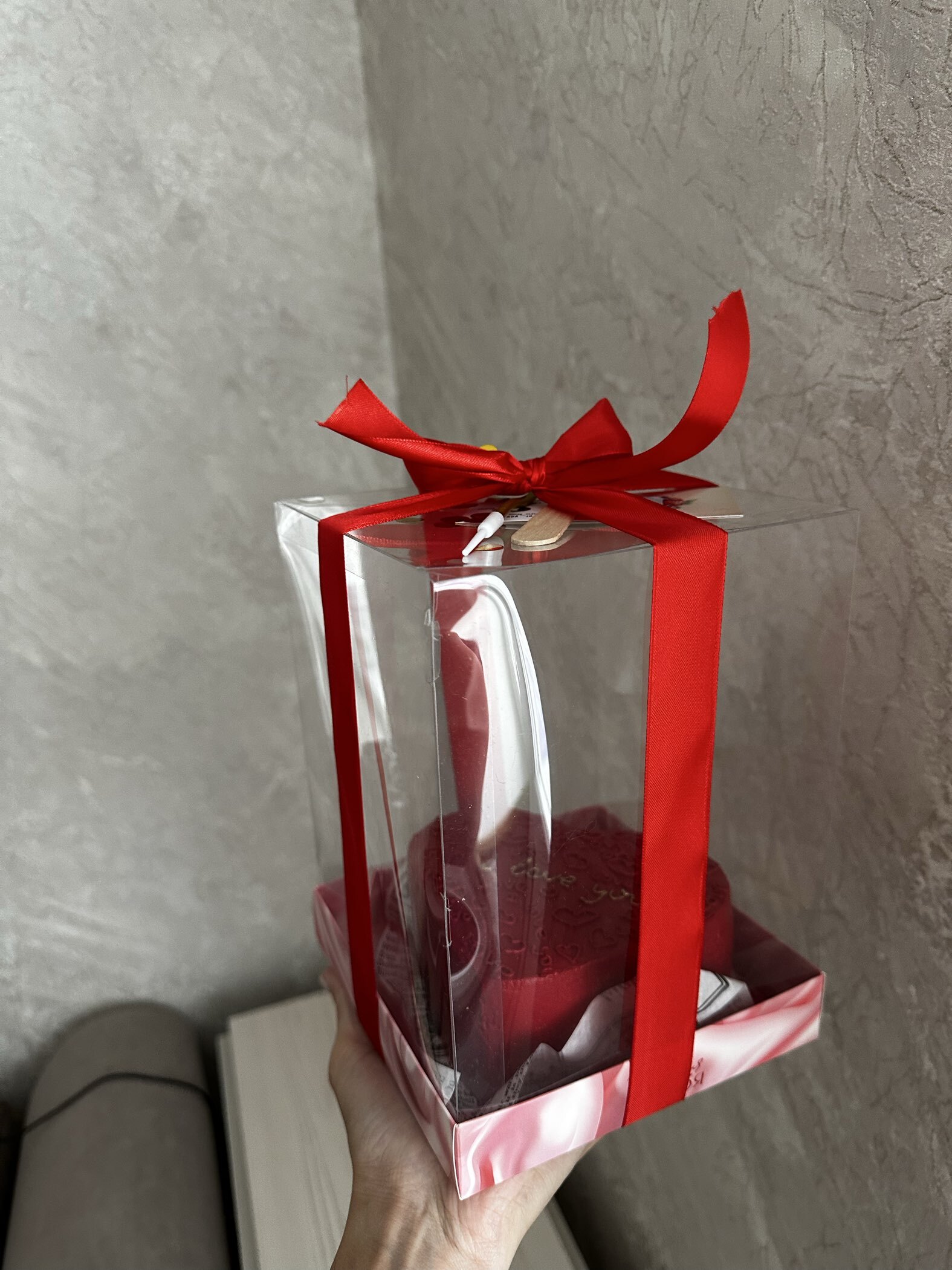 Фотография покупателя товара Коробка для кондитерских изделий Present, 15×15×20 см - Фото 7