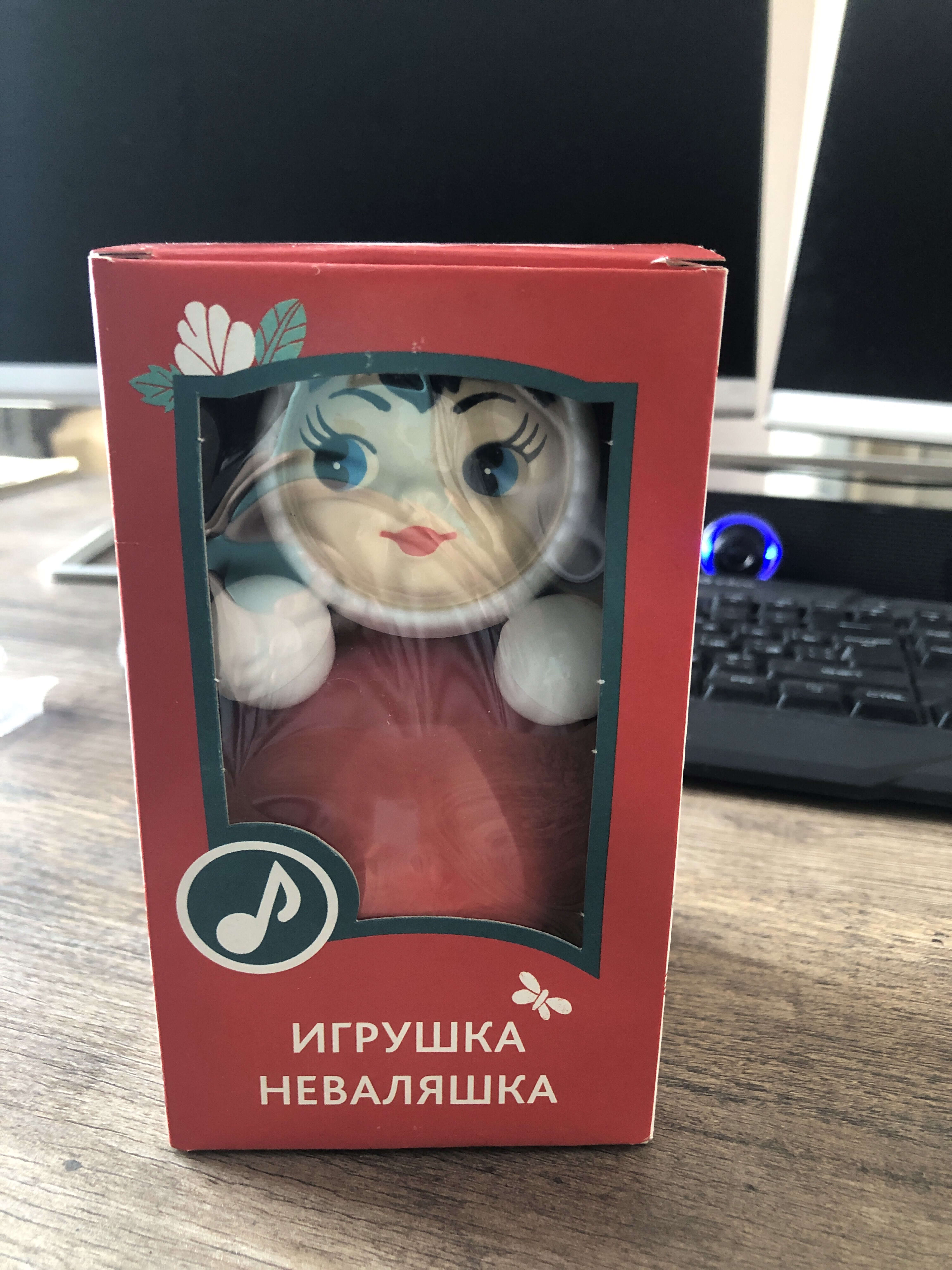 Фотография покупателя товара Игрушка «Неваляшка» в художественной упаковке - Фото 1