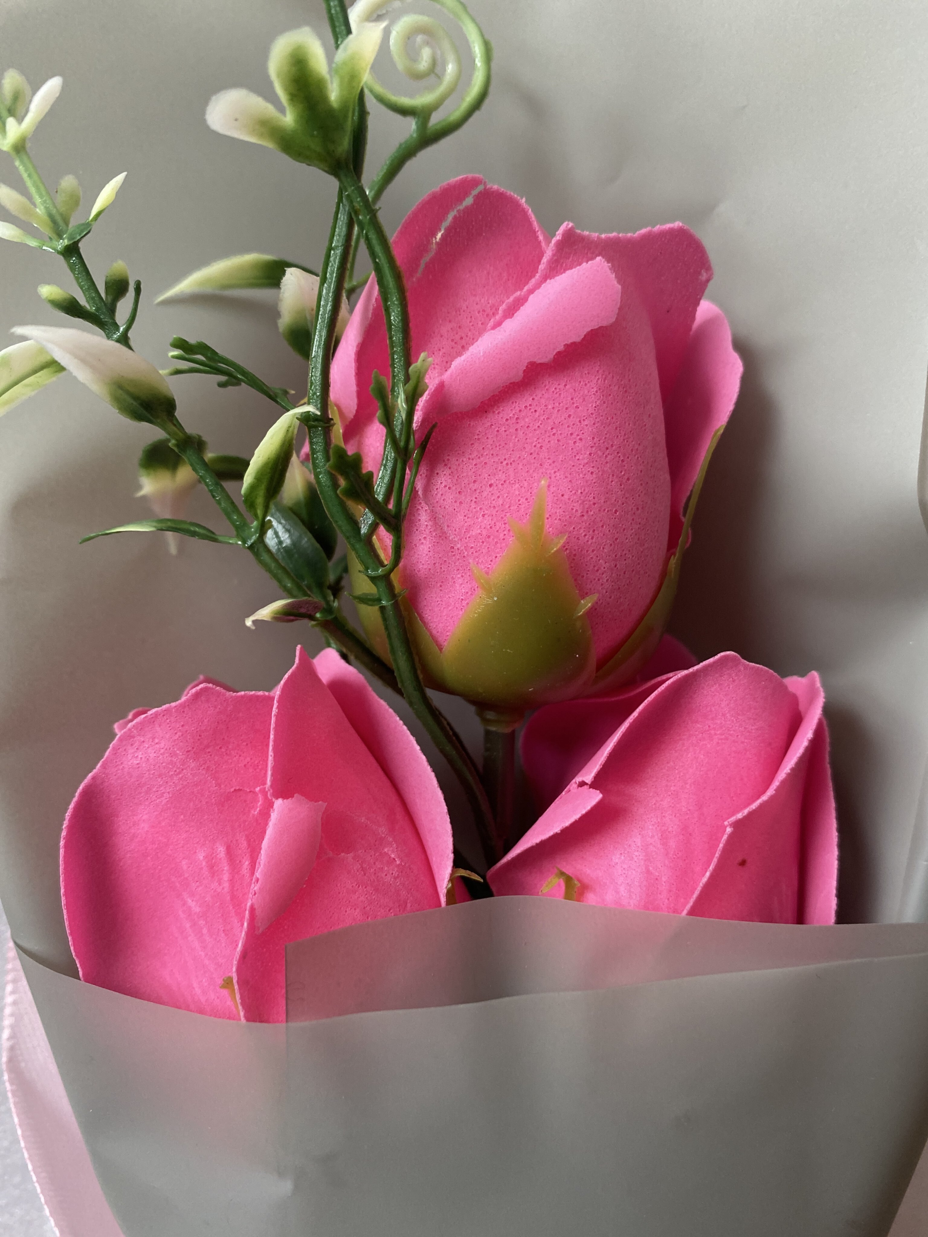 Фотография покупателя товара Букет мыльных роз, розовые - Фото 18