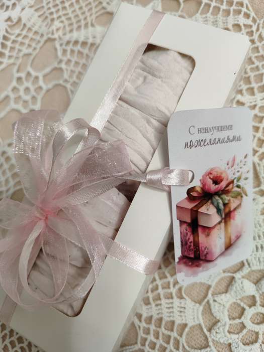 Фотография покупателя товара Коробка складная, с окном крафт, 20×20×4 см - Фото 14