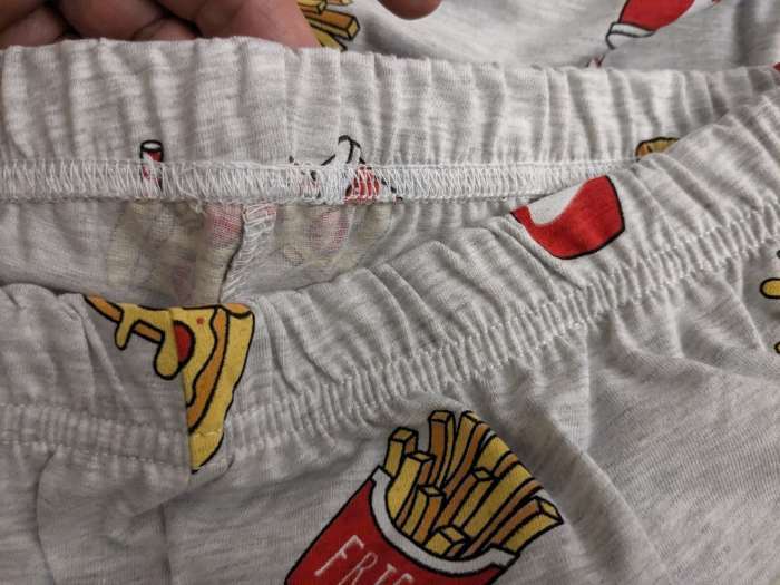 Фотография покупателя товара Пижама женская (футболка, шорты) KAFTAN Pizza, размер 44-46, серая - Фото 3