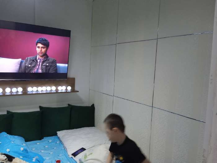 Фотография покупателя товара Панель ПВХ самоклеящаяся TAKE IT EASY «Узор», 690×690 мм, цвет белый - Фото 2