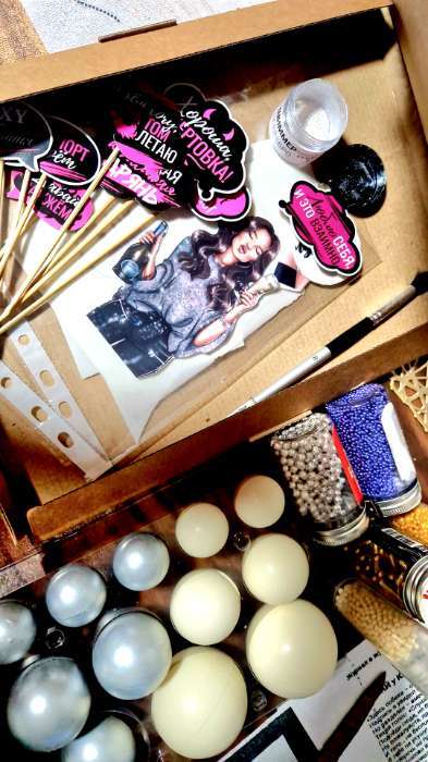 Фотография покупателя товара Фотобутафория набор, 18+, 9 предметов - Фото 4