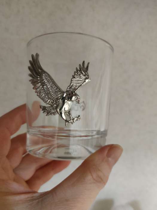 Фотография покупателя товара Стакан для виски «Орел», 230 мл - Фото 1