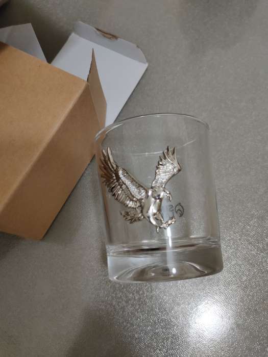 Фотография покупателя товара Стакан для виски «Орел», 230 мл - Фото 2