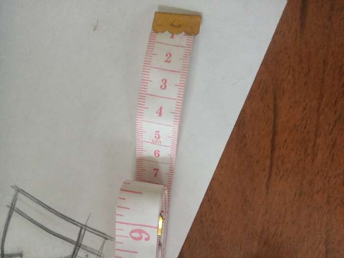 Фотография покупателя товара Сантиметровая лента портновская, 200 см (см/дюймы), цвет белый