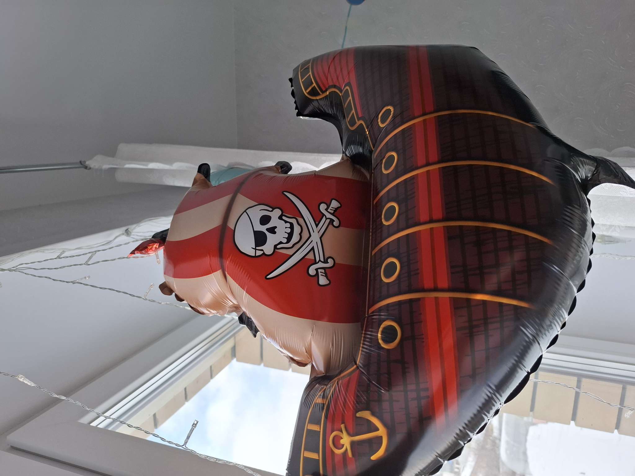 Фотография покупателя товара Воздушные шары, букет «Пиратский», набор 5 шт. - Фото 2