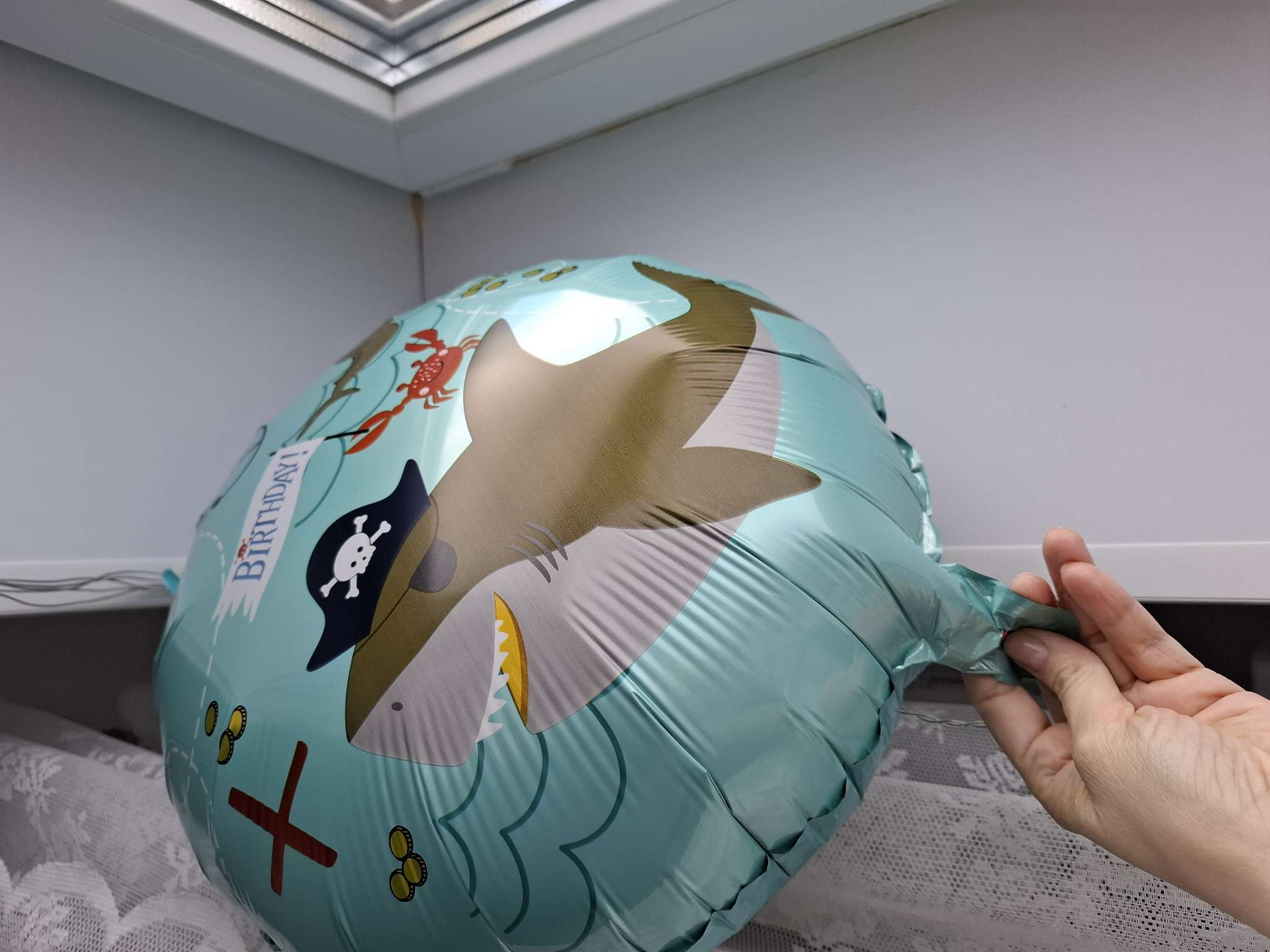 Фотография покупателя товара Воздушные шары, букет «Пиратский», набор 5 шт. - Фото 4