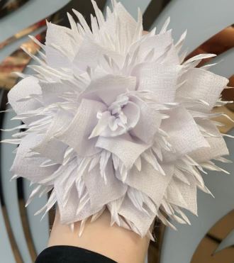 Фотография покупателя товара Бант для волос на резинке школьный, белый, 11 см, Кошечка Мари - Фото 1