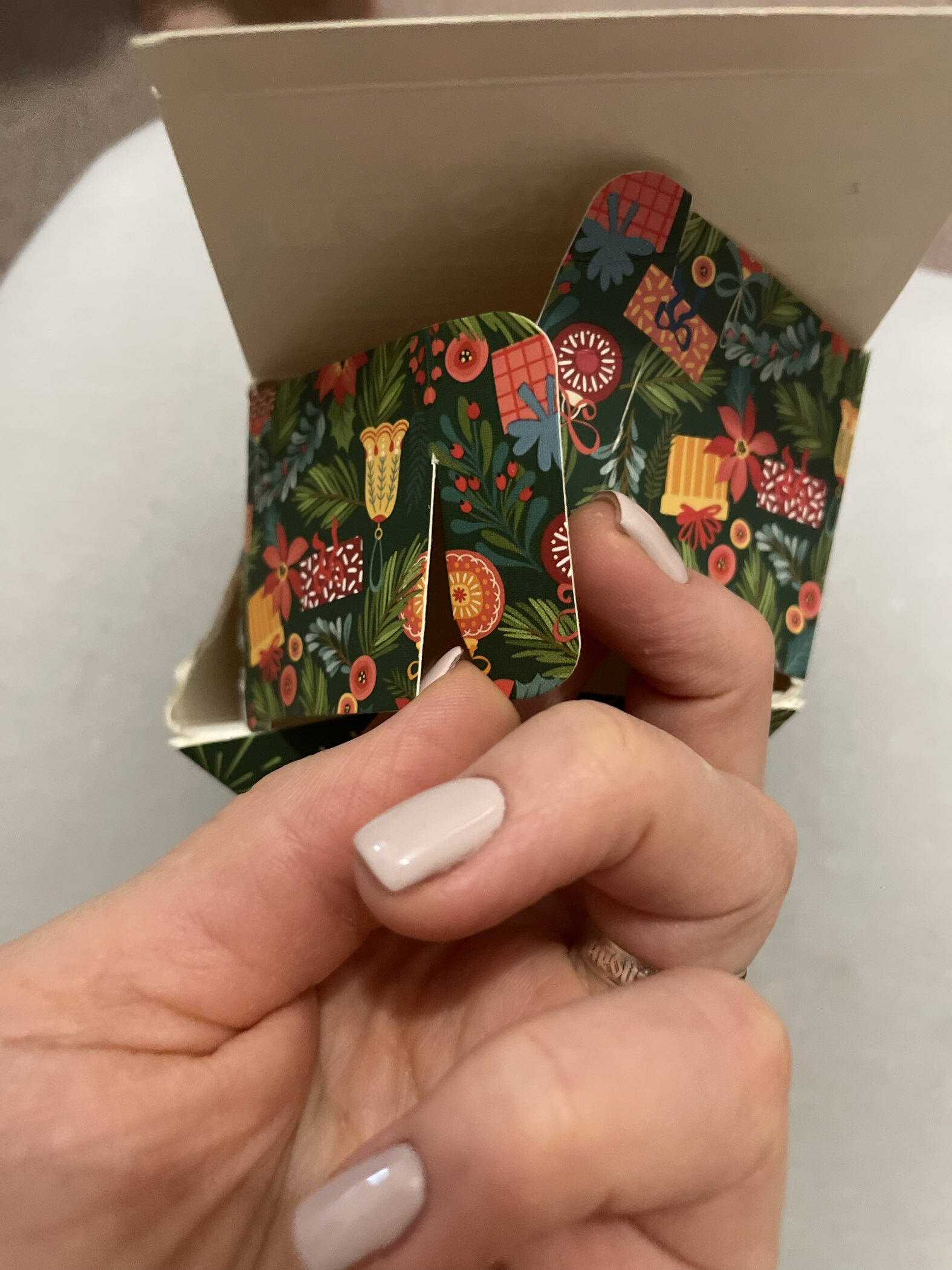 Фотография покупателя товара Коробка подарочная - конфета складная «С новым годом», 9×14.5×5 см - Фото 1