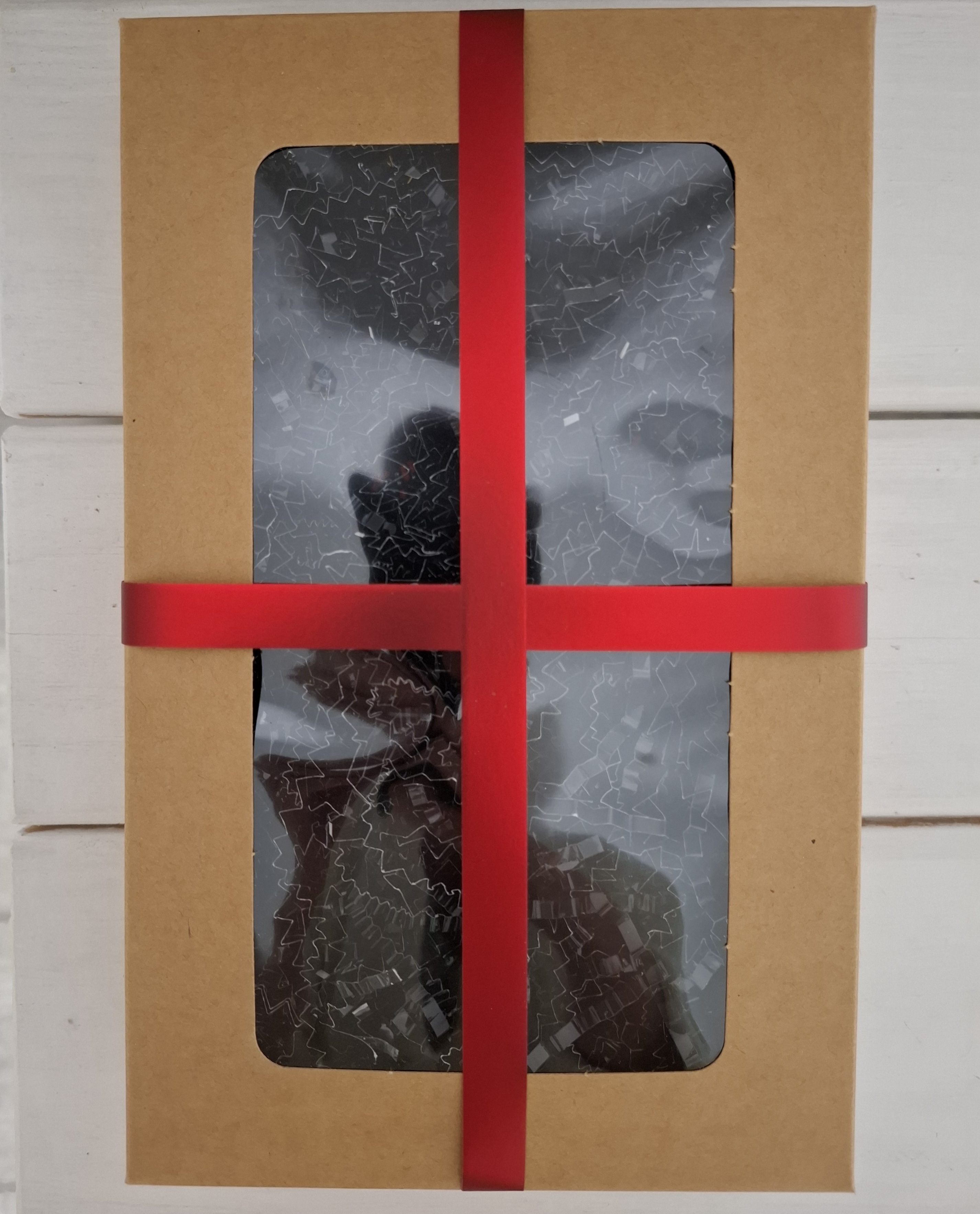 Фотография покупателя товара Лента для декора и подарков «Металлик», 1.2 см × 45 м, красная - Фото 6