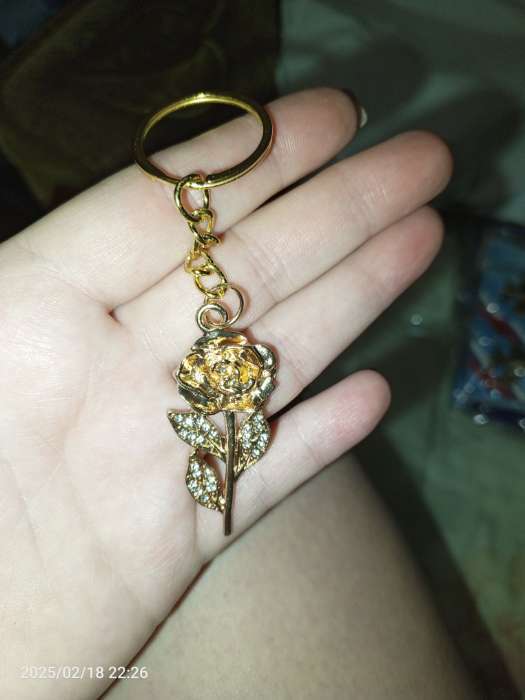 Фотография покупателя товара Брелок для ключей «Балерина», 10×3.3 см - Фото 2