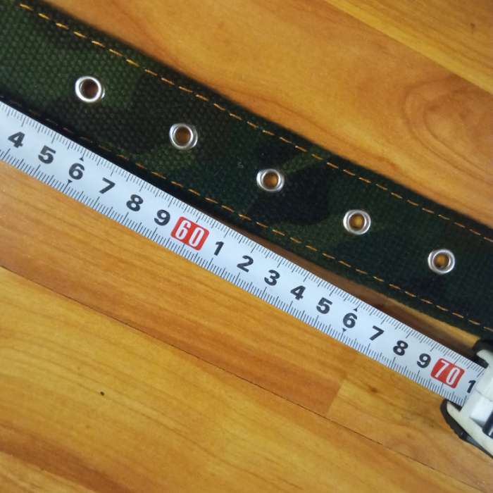 Фотография покупателя товара Ошейник брезентовый двухслойный «Камуфляж», 72×3.5 см, ОШ 45-60 см - Фото 1