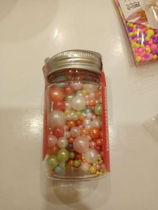 Фотография покупателя товара Кондитерская посыпка «Выделяйся», многоцветная, 50 г - Фото 3