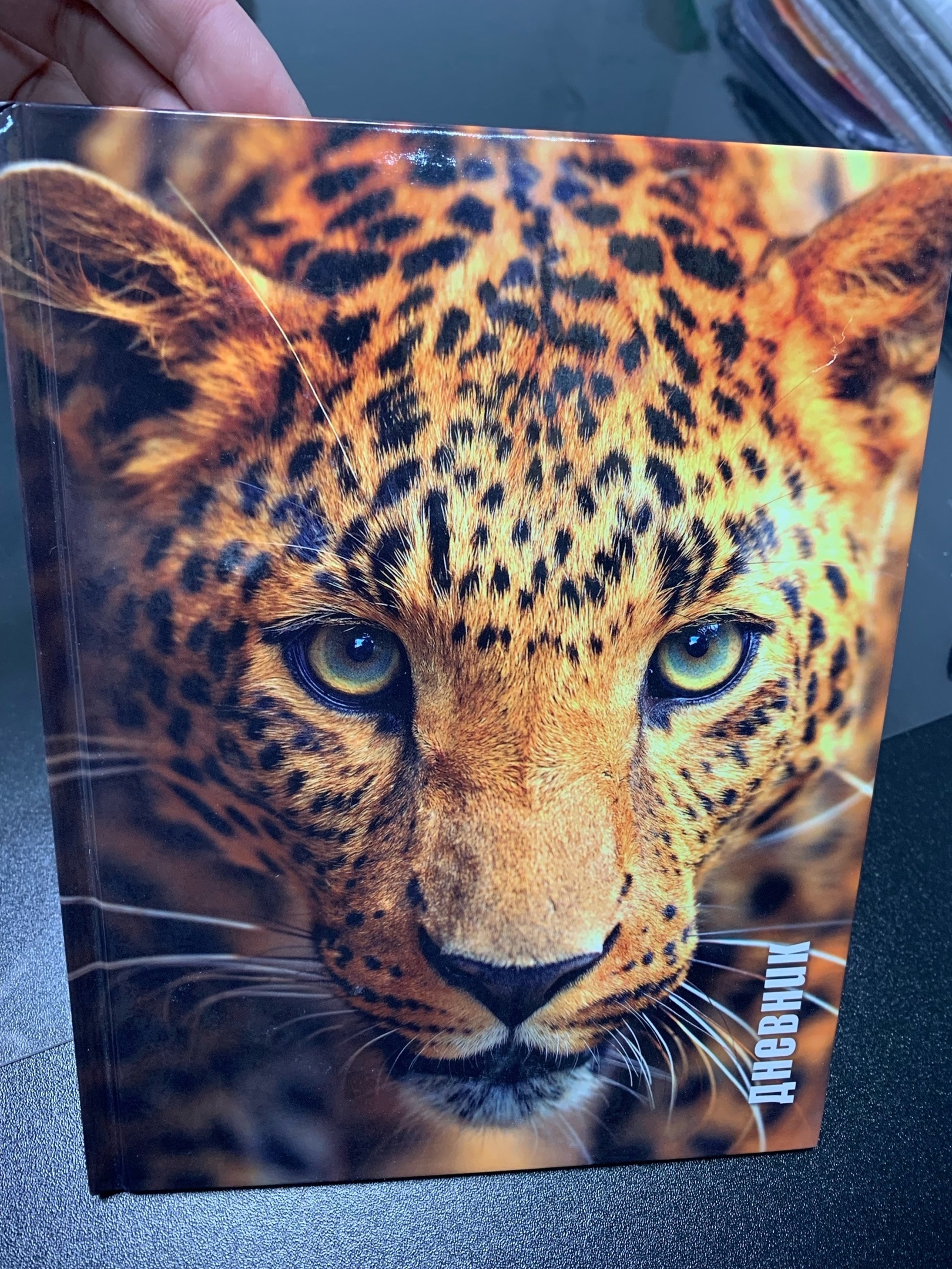 Фотография покупателя товара Дневник школьный для 5-11 классов, «Леопард», твёрдая обложка 7БЦ, глянцевая ламинация, 48 листов - Фото 1