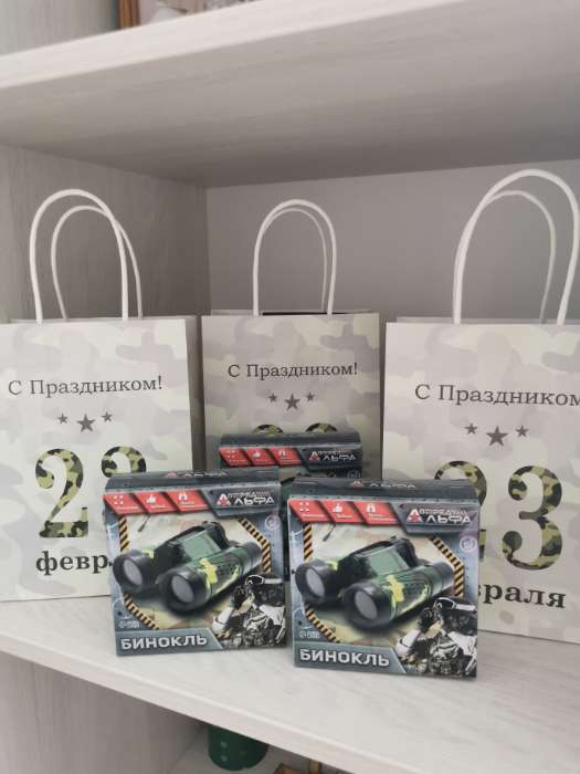 Фотография покупателя товара Бинокль «Отряд альфа», камуфляж - Фото 1