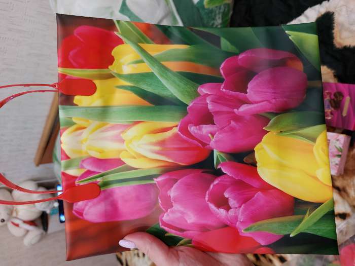 Фотография покупателя товара Пакет «Креатив», мягкий пластик, 150 мкм 23×27 см - Фото 1