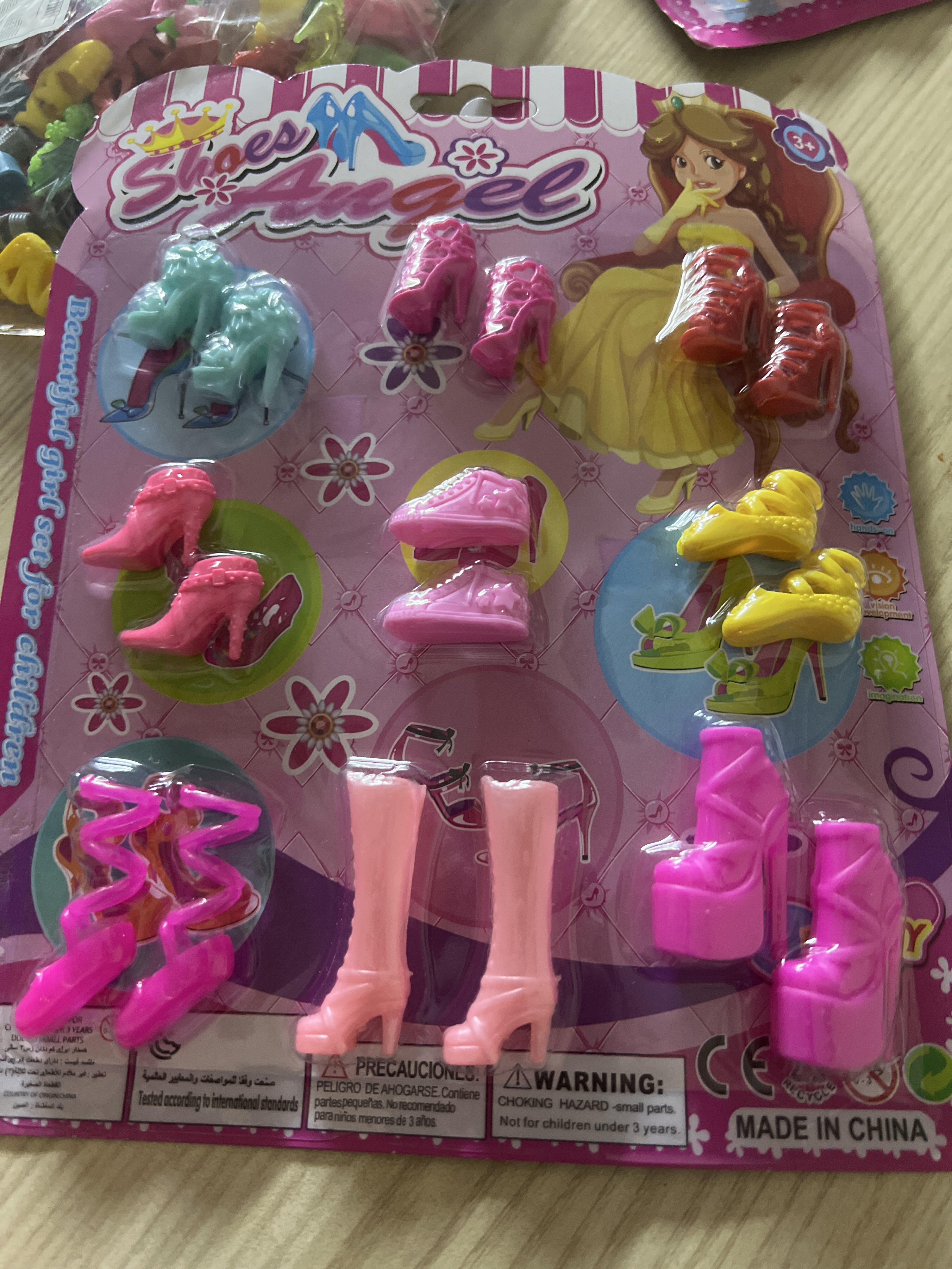 Фотография покупателя товара Обувь для кукол, набор 12 пар, МИКС - Фото 8