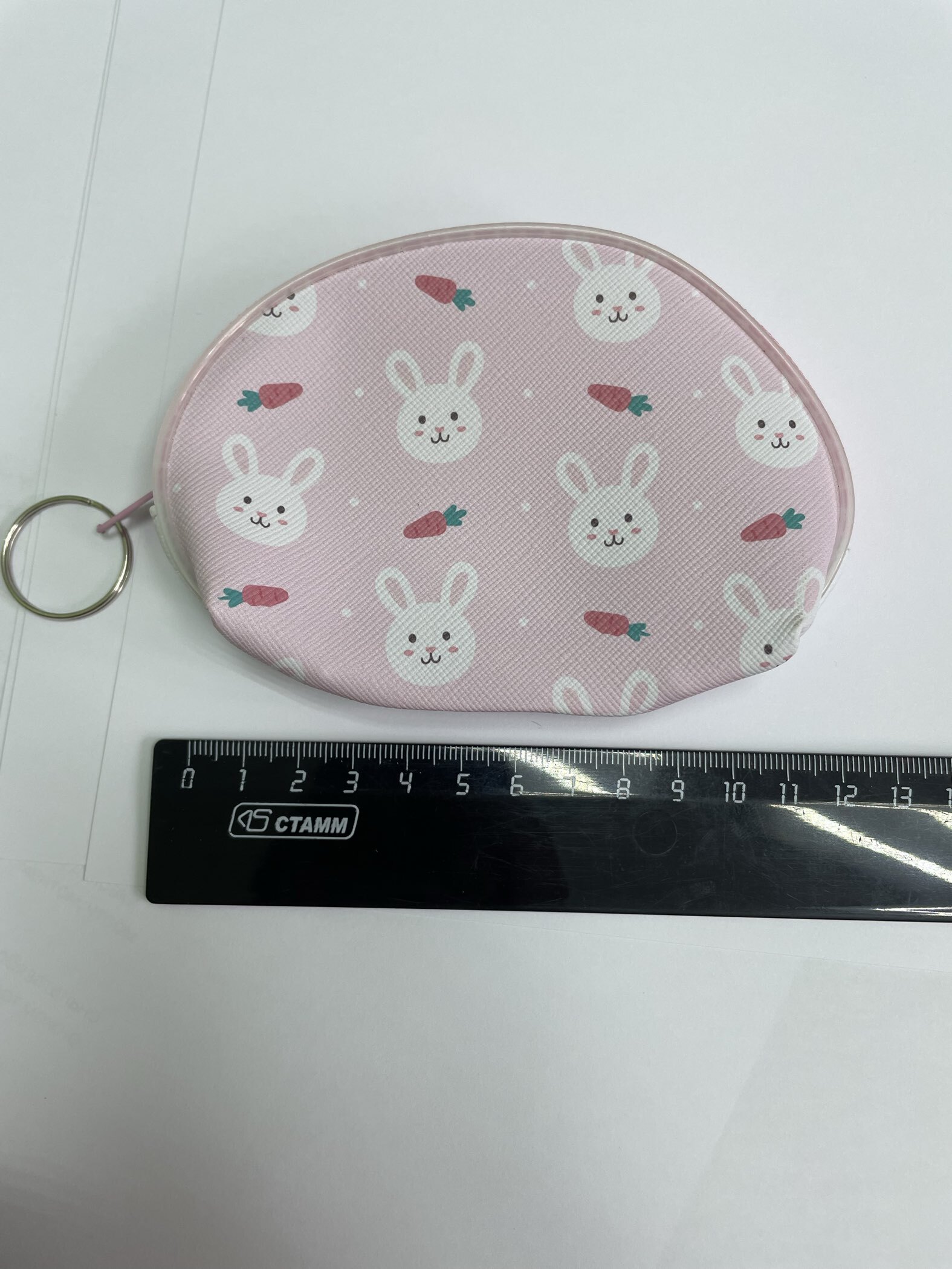 Фотография покупателя товара Кошелёк детский «Зайчики», монетница, на молнии, Выбражулька, МИКС - Фото 4