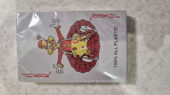 Фотография покупателя товара Карты игральные пластиковые «Royal», колода 54 шт., 8.8×5.7 см - Фото 12