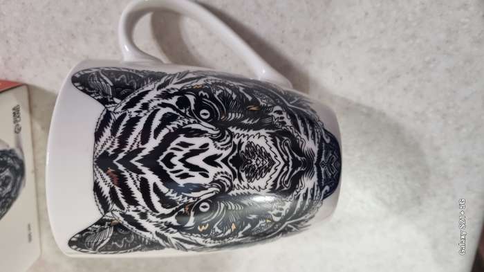 Фотография покупателя товара Кружка Доляна «Пантера», 350 мл, фарфор - Фото 9