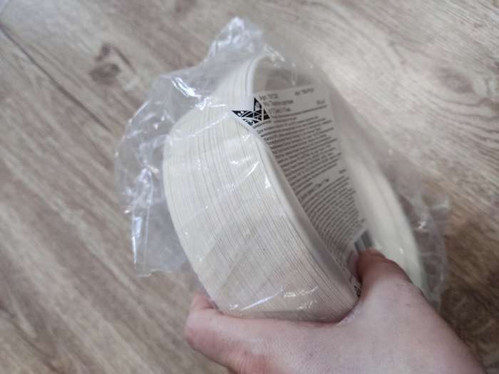 Фотография покупателя товара Тарелка одноразовая ECO, d=17,2 см, круглая, из сахарного тростника, цвет белый - Фото 2
