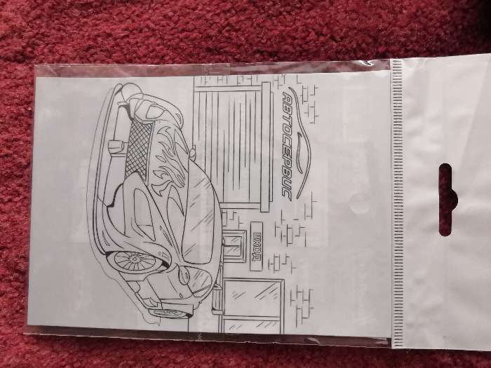 Фотография покупателя товара Наклейки детские бумажные «Единороги», c раскраской на обороте, 11 х 15.5 см - Фото 9